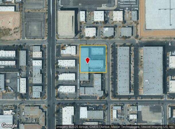 5141 Procyon St, Las Vegas, NV Parcel Map