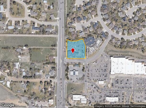  2108 Milestone Dr, Fort Collins, CO Parcel Map