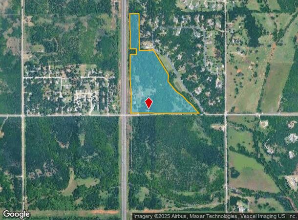 5105 E Coffee Creek Rd, Edmond, OK Parcel Map