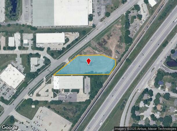  2107 E Kansas City Rd, Olathe, KS Parcel Map