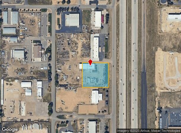  8127 W I25 Frontage Rd, Erie, CO Parcel Map