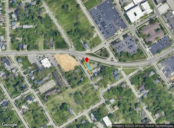 1021 Flushing Rd, Flint, MI Parcel Map