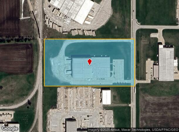  425 N Iris Rd, Mount Pleasant, IA Parcel Map