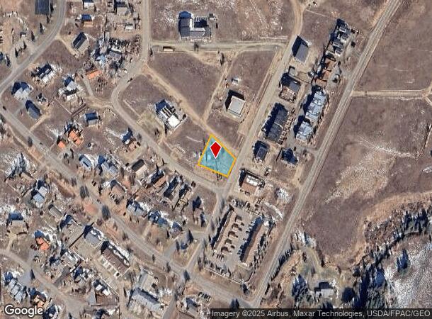 207 Elcho Ave, Crested Butte, CO Parcel Map
