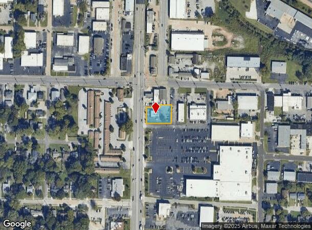 214 S Glenstone Ave, Springfield, MO Parcel Map