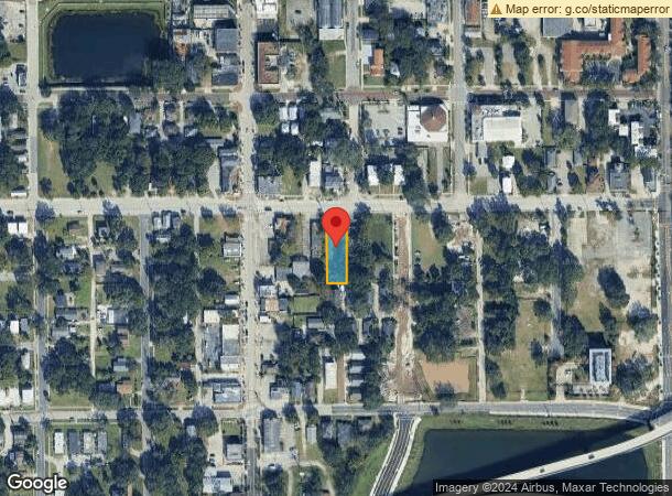  638 W South St, Orlando, FL Parcel Map