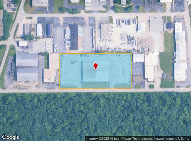 425 N Arizona Ave, Glenwood, IL Parcel Map