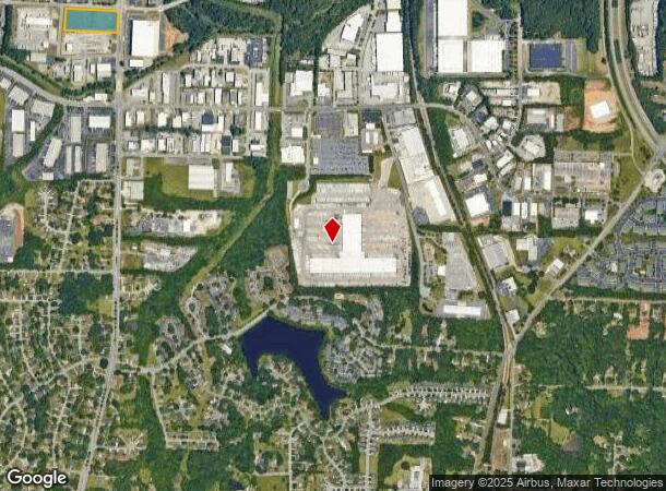  2916 S Elm Eugene St, Greensboro, NC Parcel Map