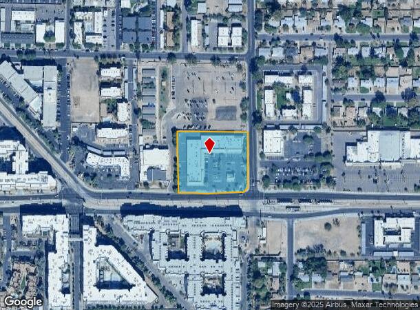  1250 E Apache Blvd, Tempe, AZ Parcel Map