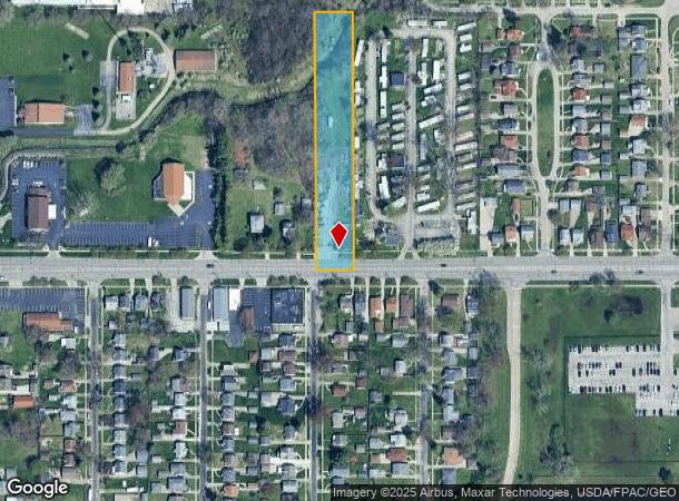  2438 Nebraska Ave, Toledo, OH Parcel Map