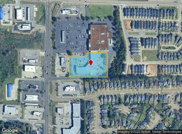 1204 N Houston Levee Rd, Cordova, TN Parcel Map