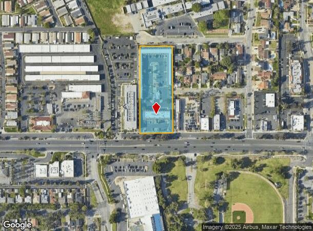 1191 E Foothill Blvd, Upland, CA Parcel Map