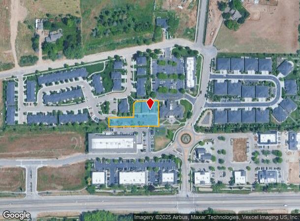  3545 W Flint Dr, Eagle, ID Parcel Map