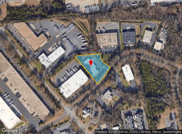  3330 Oak Lake Blvd, Charlotte, NC Parcel Map