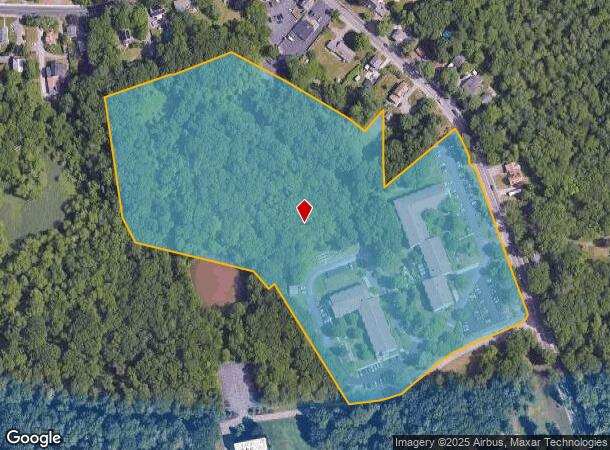  847 Park St, Attleboro, MA Parcel Map