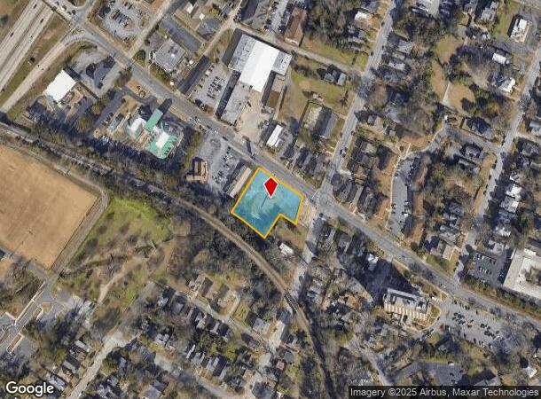  1436 Forsyth St, Macon, GA Parcel Map