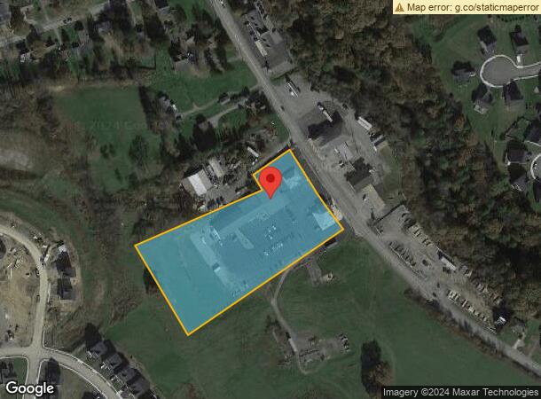  110 S Pike Rd, Sarver, PA Parcel Map