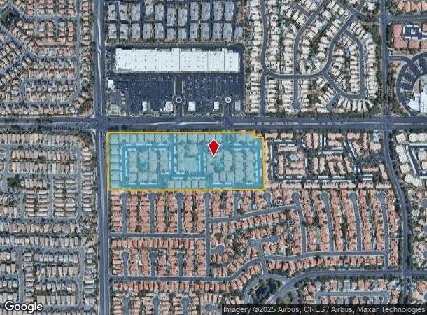  9901 W Sahara Ave, Las Vegas, NV Parcel Map