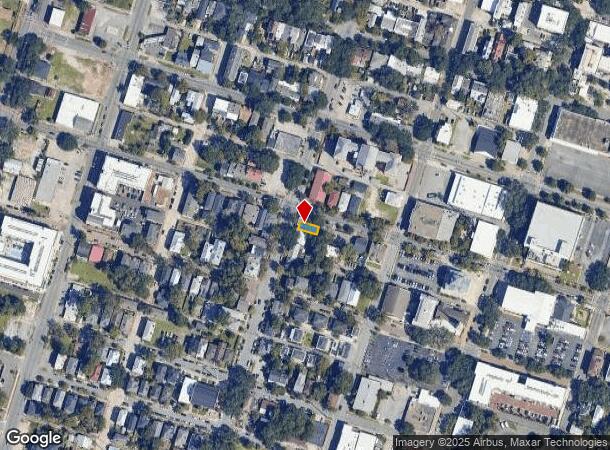  1402 Barnard St, Savannah, GA Parcel Map