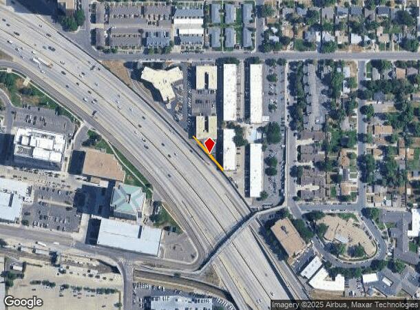 4492 E Jewell Ave, Denver, CO Parcel Map