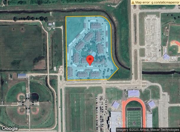  4 Stadium Dr, Angleton, TX Parcel Map