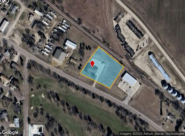  1101 E Main St, Elk Point, SD Parcel Map