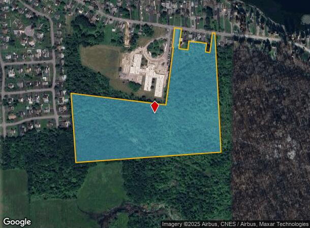 7196 Lakeshore Rd, Cicero, NY Parcel Map