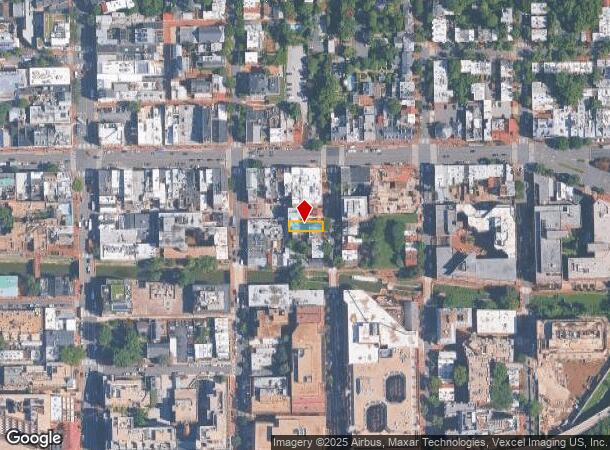 1072 Thomas Jefferson St Nw, Washington, DC Parcel Map