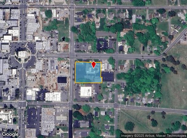 207 E Elm St, Graham, NC Parcel Map