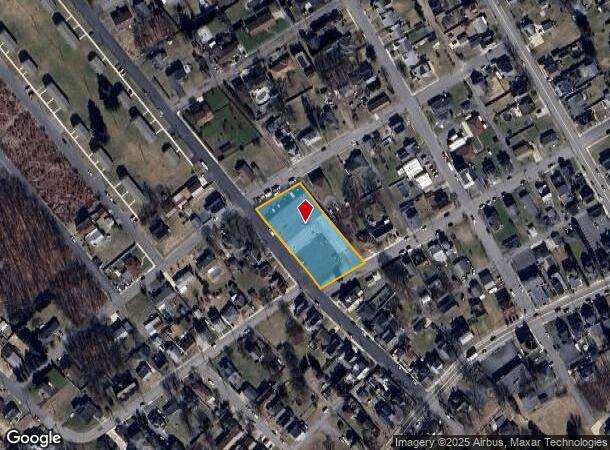  209 Dunn Ave, Old Forge, PA Parcel Map