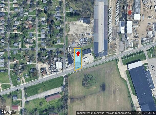  3080 Airport Hwy, Toledo, OH Parcel Map