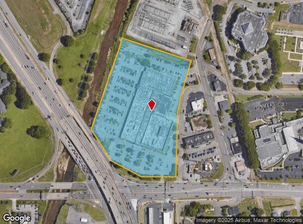  1963 Memorial Pky Sw, Huntsville, AL Parcel Map