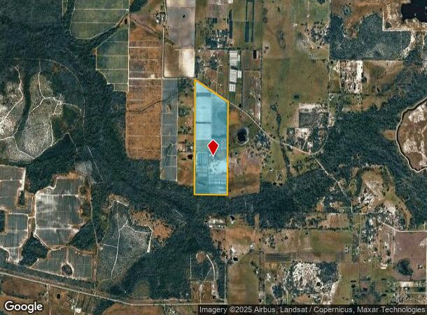30815 Taylor Grade Rd, Duette, FL Parcel Map