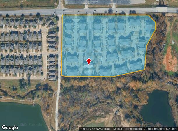  9500 Trinity Blvd, Fort Worth, TX Parcel Map