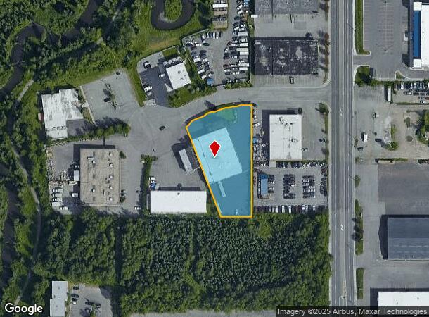  640 E 57Th Pl, Anchorage, AK Parcel Map