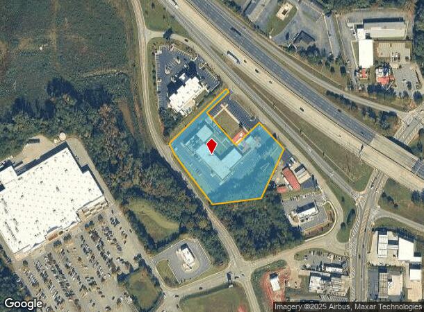 343 N Lee St, Forsyth, GA Parcel Map