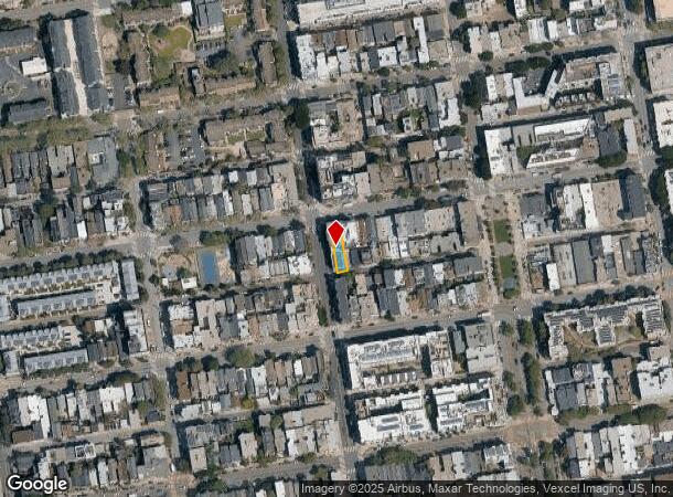 542 Laguna St, San Francisco, CA Parcel Map