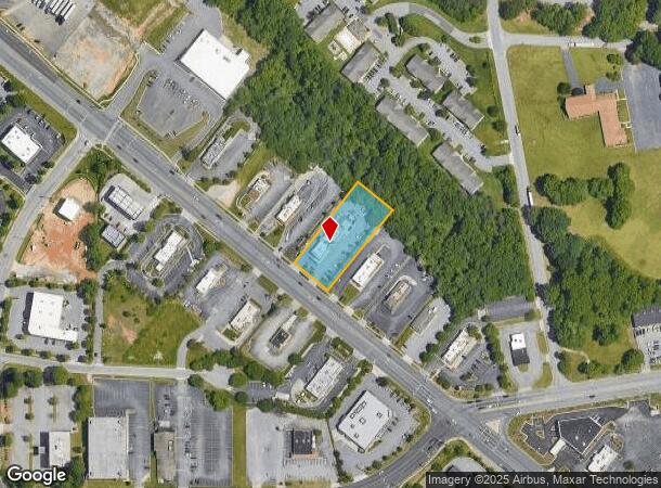 2709 S Main St, High Point, NC Parcel Map