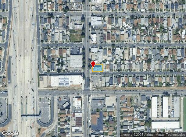  5734 S Broadway, Los Angeles, CA Parcel Map
