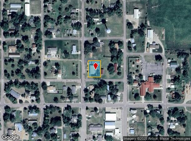 2105 Laurel St, Tyndall, SD Parcel Map