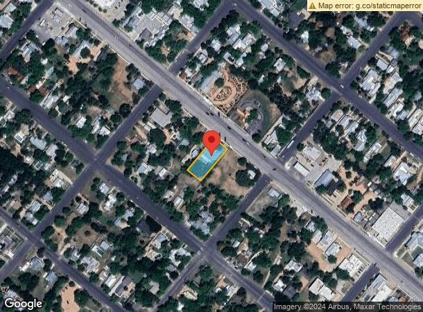  607 W Main St, Fredericksburg, TX Parcel Map