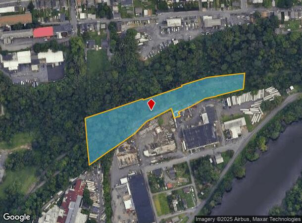 S 14Th St, Easton, PA Parcel Map