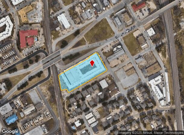 100 Harding St, Fort Worth, TX Parcel Map