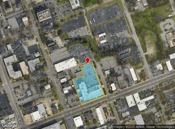 1609 Gervais St, Columbia, SC Parcel Map
