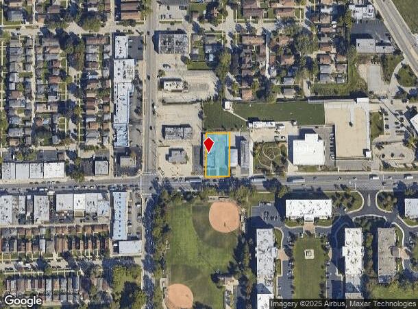 7136 W Touhy Ave, Niles, IL Parcel Map