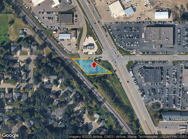  802 1St St Ne, Buffalo, MN Parcel Map