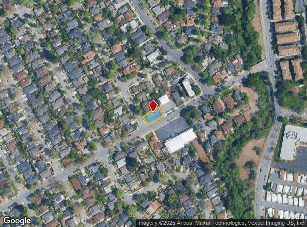  841-843 Malone Rd, San Jose, CA Parcel Map