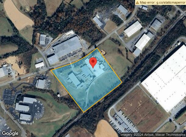  596 Industrial Park Rd, Piney Flats, TN Parcel Map