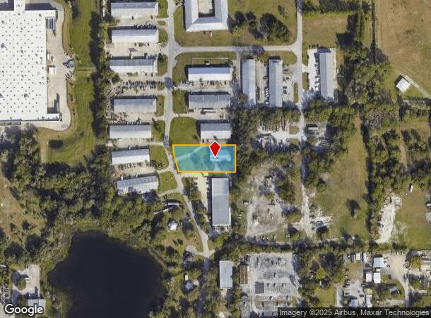  1733 Patterson Ave, Deland, FL Parcel Map