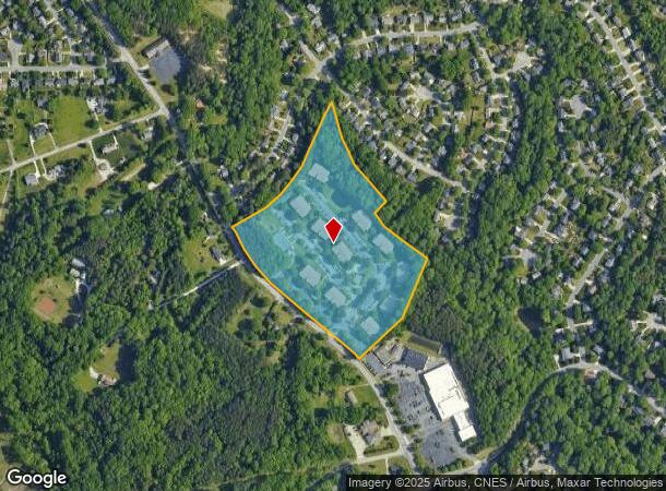  6400 Old Oak Ridge Rd, Greensboro, NC Parcel Map